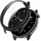 YAODLE Hülle für Amazfit GTR Mini 43mm Schutzhülle,PC Ultradünne HD Hartglas Glas Kratzfest 360° Rundum Displayschutz (Schwarz)