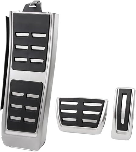 vmwia Auto Pedale Für Audi A1 A4 A6 Q5 8X GB B6 B8 C6 C7 C8 8R 80A,Kein Bohren Auto Gaspedal Autoteile Gas- Und Bremspedale rutschfeste Pads.,A/3 pcs1