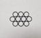 Dichtungsringe NBR 70 O-Ringe 1mm Schnurstärke 1-10mm Innendurchmesser (5, 8x1)