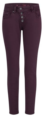 Buena Vista Malibu Cropped Dark Berry 2410 B5826 4141.1347 - Stretch Twill