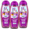 3er Pack ISANA KiDS Leichtkämmshampoo Einhorn Zauber Kinder Shampoo 3x 300ml