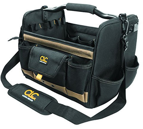 CLC Custom Leathercraft 1578 Werkzeugkoffer, offene Oberseite, weich, 35,6 cm, 31 Taschen