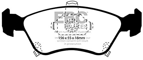EBC Brakes DP1171 Blackstuff Brake Pads