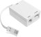 Dynamode ADSL Micro filter and Splitter - Lead Adapter For Broadband, Modem, Router, DECT, PABX, Phone Systems, Home and Office - BT Connection - Plug n' Play (Single, With Tail)