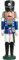 Seiffener Volkskunst Erzgebirge Nussknacker Husar 50 cm (blau)