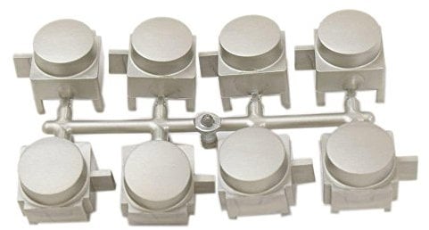 Bosch 00626220 Dishwasher Control Panel Button Set Genuine Original Equipment Manufacturer (OEM) Part Silver