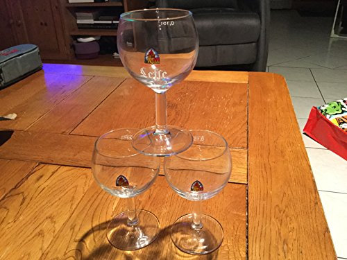 Leffe Lot de 3 Verres a Biere galopin 15 cl Neuf