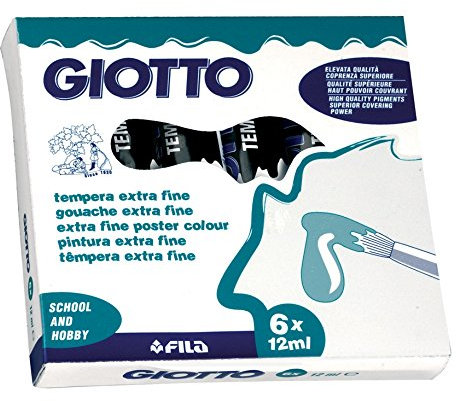 Gouache Giotto 12 ml N.23 Marron foncé