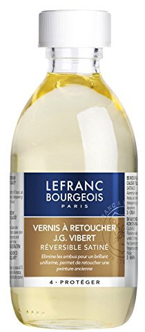 Lefranc Bourgeois Additif - Vernis Satiné à Retoucher Vibert Flacon 250ml