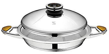 Scettro medizep Cook Art Griller con Due Manici di Z di 2830z – Ø28 cm – 3,0 L