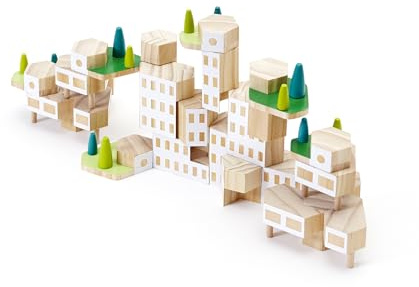Areaware BLOCKITECTURE - Holz Architektur BAUKLÖTZE | James Paulus/Garden City