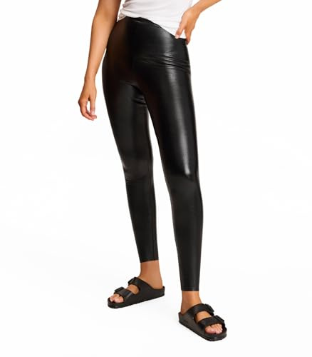 Commando Perfect Control Faux Leather Legging Medium Black