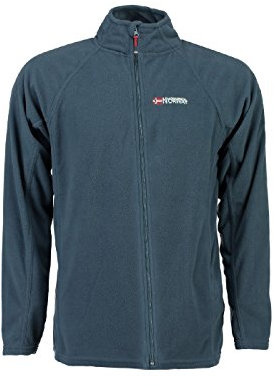 Geographical Norway Tug Men Full Zip - Uomo Thin Fleece Warm Zip - Uomo Autunno Inverno Primavera Warm Jacket - Manica Lunga Fur Sweater Soft Comfort Outdoor (Olio blu L)