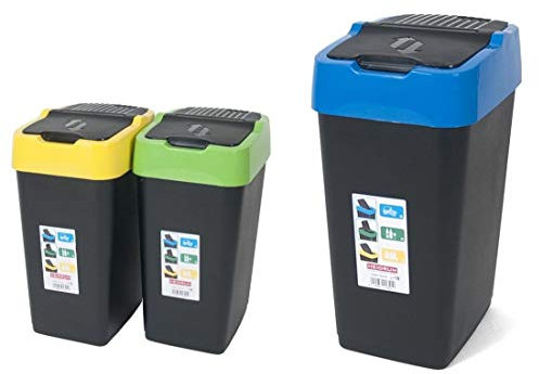 Schwingdeckeleimer 18L