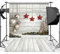 AIIKES 5x7FT Weihnachtsfotografie Hintergrund Weihnachtsbaumdekoration Schneeflockengrund Holzwand Hintergrund Home Weihnachtsfeier Dekoration Hintergrund Studio Fotografie Hintergrund 10-383