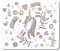 Pretty Unicorn Mouse Mat Pad - Daughter Kids Auntie Student Gift Computer #14228