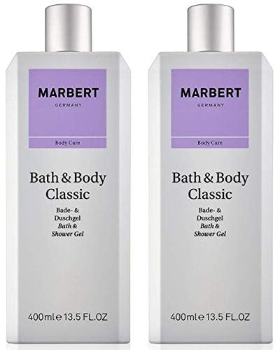Marbert Bath & Body Classic Shower Gel, 2 x 400 ml