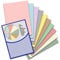 50x DIN A4 Papier Farbmix Paket 4 - Planobogen - 10 Farben - 110 g m² - 21 x 29,7 cm - Bastelbogen Tonpapier Fotokarton Bastelpapier Tonkarton - FarbenFroh