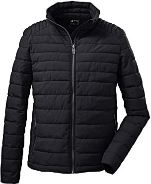 killtec Herren Casual Steppjacke/Funktionsjacke - GW 40 MN QLTD JCKT, schwarz, S, 37553-000