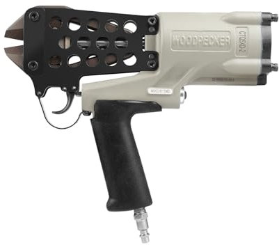 WOODPECKER CTQ5XD Pneumatischer Schwerlast-Schneidzange, weniger als 5 mm Durchmesser, Drahtschneiden, Luft-Power-Drahtschere, pneumatischer Schneider Luftschere Bolzenschneider Zange Werkzeug