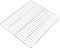 Grillpfanne, Backblech, Drahtgestell, Untersetzer, 359 x 310 mm, für Smeg
