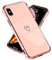 Lafunda Cover Compatibile con iPhone X, iPhone XS Custodia con protezione fotocamera Sottile Morbido TPU Silicone Antiurto Protettiva Case amore cuore Paraurti per Donne per iPhone X/iPhone XS Rosa