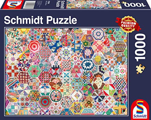 Schmidt Amerikanischer Patchwork Quilt: Puzzle Standard 1.000 Teile