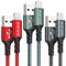 SIZUKA iPhone Ladekabel, Lightning Kabel [3Pack 2M] iPhone Schnellladekabel MFi Zertifiziert iPhone Kabel Nylon USB Lightning Kabel für iPhone 14 13 12 11 Pro/Pro Max/Mini, XR XS Max X, 8 7 6 5