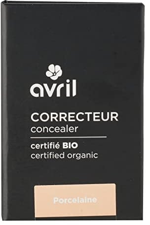 Avril - Correcteur Bio - Texture Crémeuse - Application Doigt ou Pinceau - 100% d'Origine Naturelle - Certifié Bio Ecocert - Fabriqué en Italie - 4g
