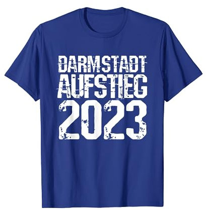 Darmstadt 1. Liga Aufstieg 2023 Fußball Lilien Fan 98 Hessen T-Shirt