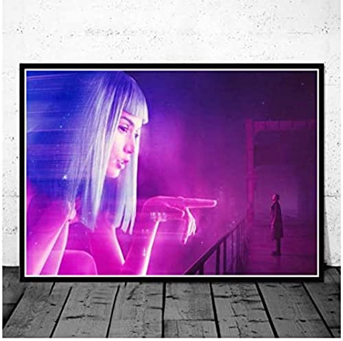 Poster Blade Runner 2049 Poster, Vintage-Filmplakat, Leinwand, Malerei, Kunst, Wandbilder, Poster Und Drucke, Heimdekoration 50X70Cm Kein Rahmen