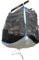 B teurobrecher - 5 Stück Woodbag Big Bag Holz 100x100x130 cm (ohne Inhalt) mit Sternboden (Boden zum Öffnen) mit Mosquito-Gewebe - Big Packs für Brennholz - stabil & luftdurchlässig