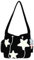 Inshere Niedliche Stern-Crossbody-Tasche, ästhetische Y2K Kawaii Messenger-Tasche, Nylon-Stern-Schultertasche Tote-Tasche für Frauen, Männer und Teenager-Mädchen in Schwarz