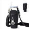 Tragetasche für Stanley Cup 40oz | Stanley Quencher Zubehör | Stanley Cup Tasche mit Handytasche, Tragegriff Verstellbarer Schultergurt Karabiner Strohhülle (Schwarz)