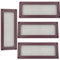 HowseHold Air Brick Mesh Cover (Pack of 4) Pest Proof Stainless Steel Vent Mesh for Rodent, Bird & Insect Protection Fits Standard Air Bricks