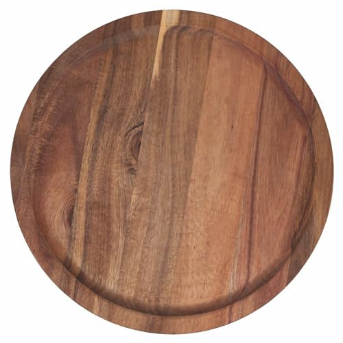 Tagliere tondo Ø 30 cm in legno di acacia, Woody