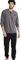 Navigare Tuta Pigiama Uomo Pile Invernale Chiusura Zip Moda Egidio (B2141382 52/XL, Antracite)