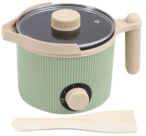 TOAUTO 3Lbs Grünes Wachs Schmelzen Topf Handheld Kerze Schmelzen Topf mit zwei Power-Einstellung Easy Pouring Spout Antihaft-Beschichtung für Kerze DIY Bastler