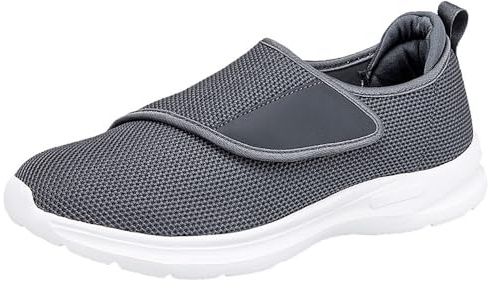 Kinengxi Chaussons Diabétiques Homme Femmes Larges Respirant