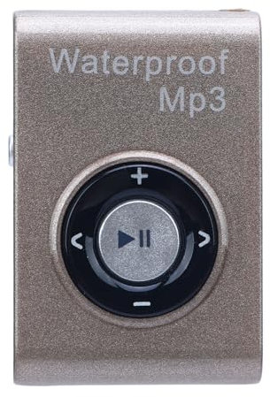 MP3 Player for Swimming,Enjoy Up to 2,000 Songs,Music Player with Headphones and Back Clips for Surfing Swimming Water Sports