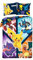 Pokemon Bettwäsche Set 135x200 + 80x80 · Pokémon Pikachu, Gengar, Glurak, Scherox und Lucario · KinderBettwäsche Set 2-teilig Bettbezug + Kissenbezug · Deutsche Größe · Baumwolle