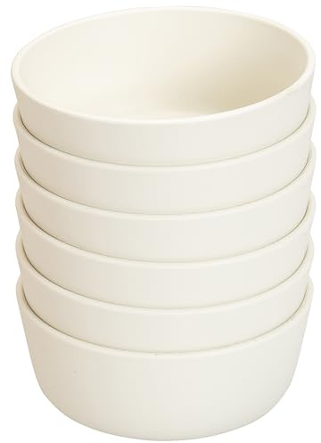Betzold Schüssel-Set | 6 Teile, bruchsicher, spülmaschinengeeignet, aus Biokunststoff