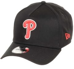 New Era MLB Basecap Verstellbarer Snapback Teamlogo schwarzes Design Kappe Cap A-Frame 9Forty Unisex