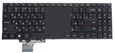 LZZSEOZ RU US English Russian Keyboard D0K-6502A D276US-A10 YMS-0056-Q D0K-6308A NB-17-6308A-1 MB2774018 038-S277USWW10(RU D0K-6308A)