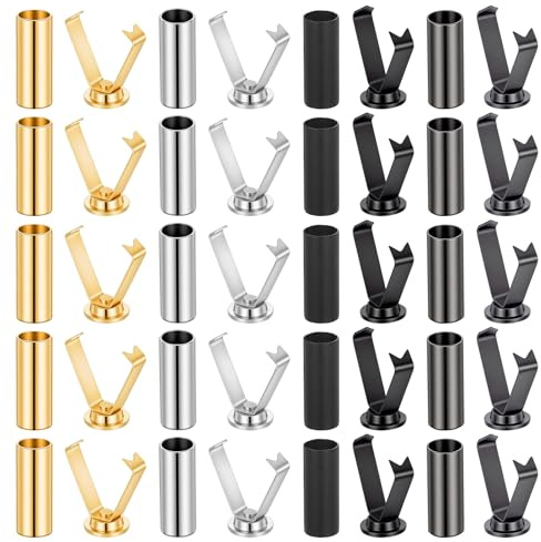 LIQWEI 20 Stück Kordelenden Metall, Kordel Endstück Metall Rope Lace Kordel Endstück für Schnürsenkel Agletten Schnürsenkel EndkappenMetall Für Schmuck Sneaker Hoodies