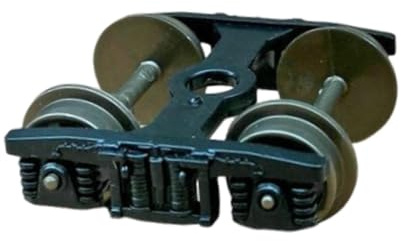 MERIGLARE Modellbahn Ersatzrad Elektrolokomotive Radsatz Lokomotive Ersatzteile PP Material Stabile für Modellpflege Hobbywerkstatt Technikfreunde, Personenzug 209p