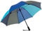 EuroSCHIRM Eberhard Swing Trekking Regenschirm mit Freihänden, Navy/Olive/Royalblau/Eisblau (CW1), 114 cm, Navy/Olive/Royalblau/Eisblau (CW1)
