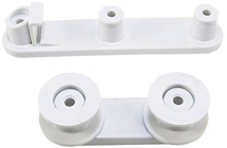 First4Spares Wheels & Basket Support Kit for Zanussi Dishwashers