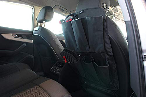 Audi 4L0061609A Schuh-Organizer für Kopfstütze/Sitzverkleidung, Soul-schwarz
