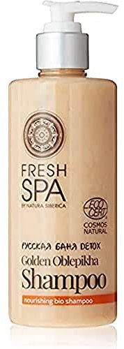 Natura Siberica Nährendes Shampoo – Sanfte, feuchtigkeitsspendende Reinigung – Gel – Zitrusduft – Normales Haar 300ml